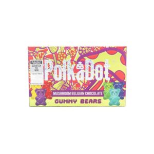 Buy Polkadot Gummy Bears Chocolate Bar