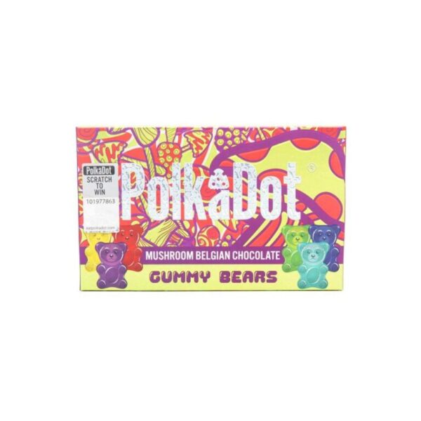 Buy Polkadot Gummy Bears Chocolate Bar