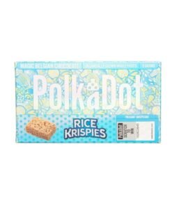 Polkadot Rice Krispies Chocolate Bar
