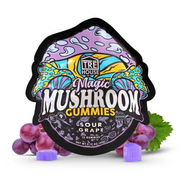 buy Sour Grape Mushroom Gummies California