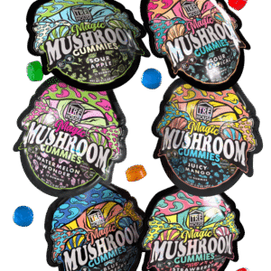 Magic mushroom gummies