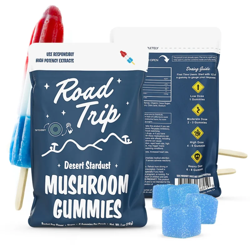 Desert Stardust Mushroom Gummies – Rocket Pop