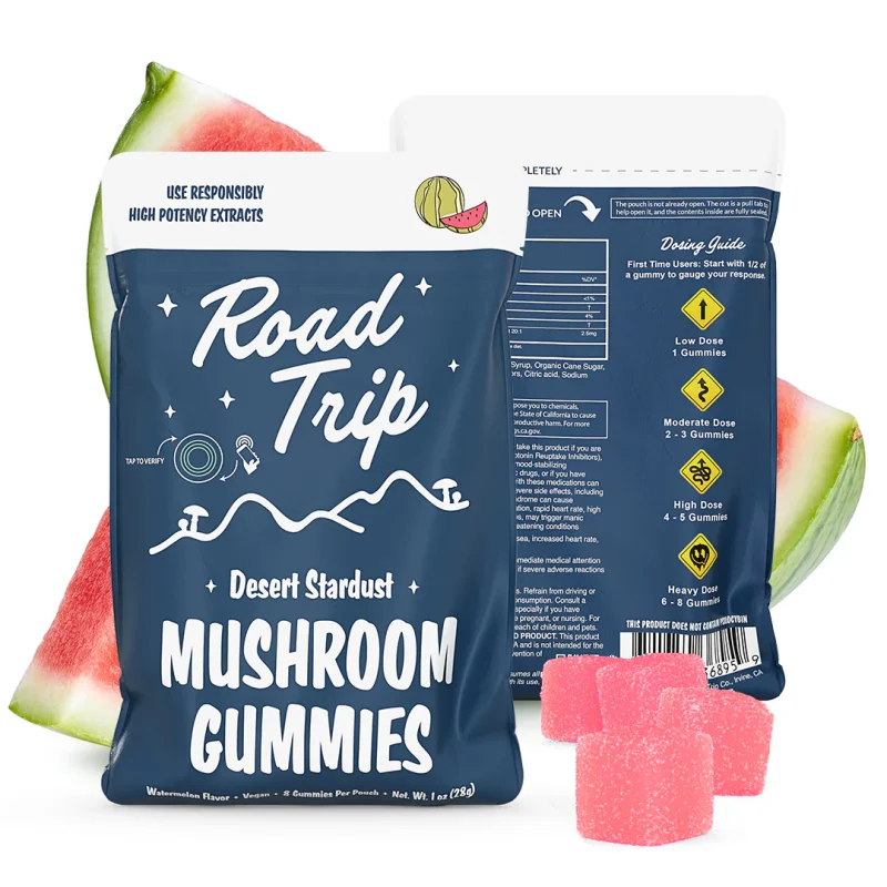 Desert Stardust Mushroom Gummies – Watermelon