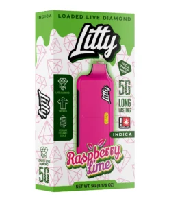 Alternative view of Litty THC‑A Liquid Vaporizer
